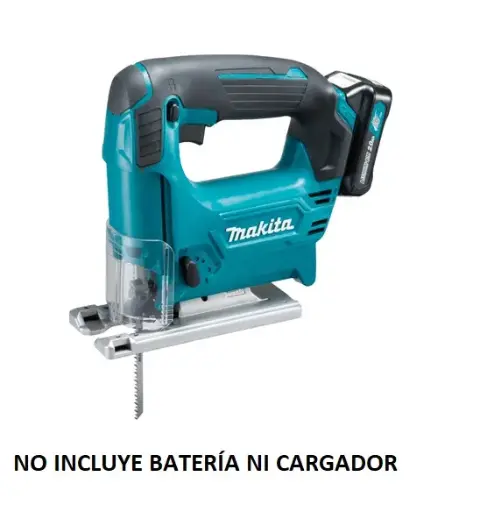 [JV101DZ] Sierra Caladora 12V Max (CXT) Capacidad Max. Corte 65 mm. 1.8 kg. Makita JV101DZ