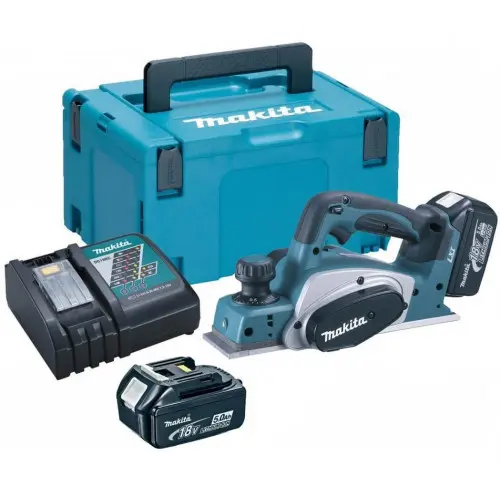 [DKP181RTJ] Cepillo 82 mm. Profundidad de Cepillado 2,0 mm. Makita DKP181RTJ