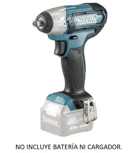 [TW140DZ] Llave de Impacto 9.5mm (3/8") 12V Max (CXT) (Max. Torque 135 N.m) 0,95 kg. Makita TW140DZ