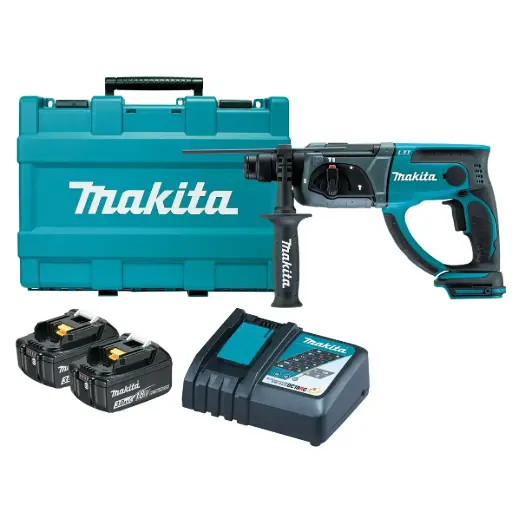 [DHR202RFE] Rotomartillo SDS-PLUS 20 mm 3 modos - 3,5 kg. SDS-PLUS Makita DHR202RFE