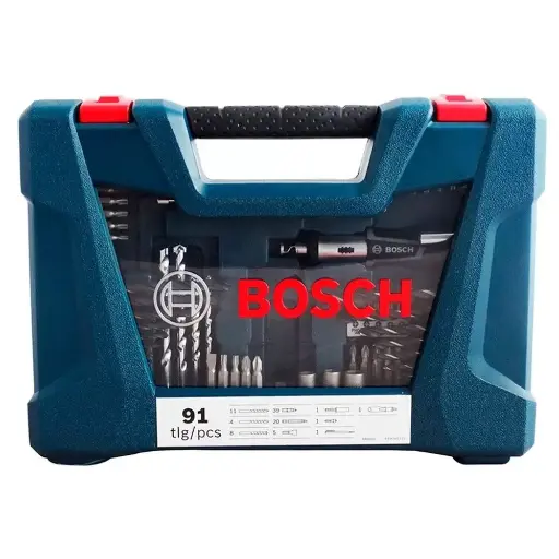 [26070107402] Set Puntas y Brocas en Titanio Bosch V-Line 91 unidades Bosch 2607017402
