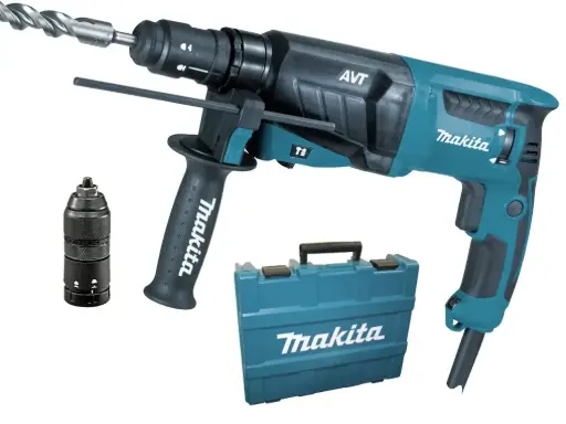 [HR2631FT] Rotomartillo Mandril Rápido 26mm Makita 800W HR2631FT