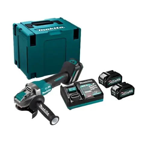 [GA043GM202] 	Esmeril angular 4 1/2 125 mm 40V x.lock Makita GA043GM202