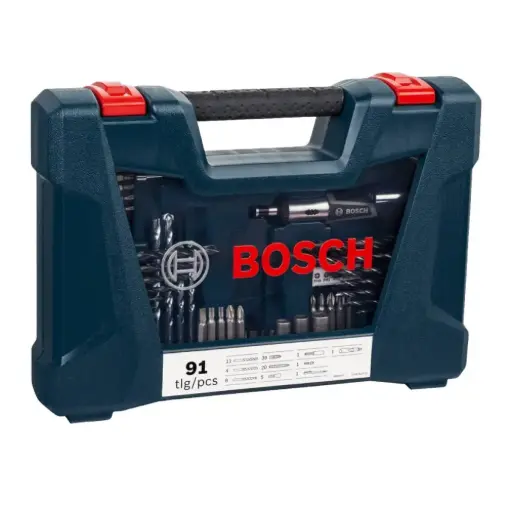 [2607017402] Set Puntas y Brocas en Titanio Bosch V-Line 91 unidades Bosch 2607017402
