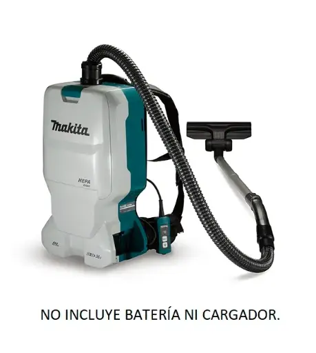[DVC660ZX3] Aspiradora Mochila 36v Filtro Hepa Makita DVC660ZX3