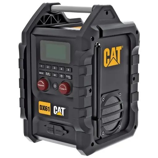 [48033921000] Radio Bluetooth 18V (No Incluye Bat Ni Carg) Incluye Adaptador 220V CAT Dx61B
