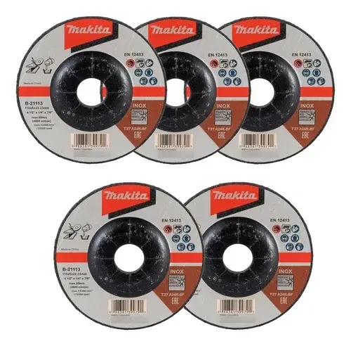 [B-21113] Disco Abrasivo acero 115 mm Para Trabajo Pesado Makita: B-21113