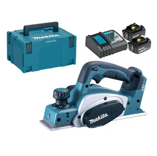 [DKP180RFE] Cepillo 82 mm. Profundidad de Cepillado 2,0 mm. Makita DKP180RFE