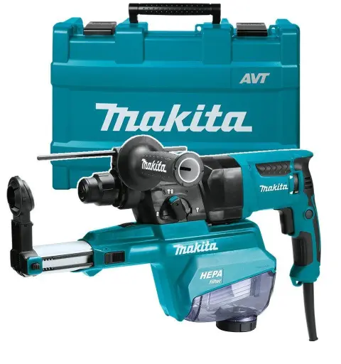 [HR2653T] Rotomartillo con recolección automática de polvo Makita HR2653T