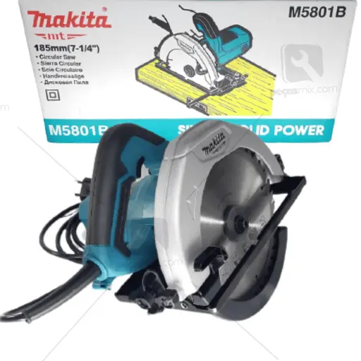 [M5801B] Sierra Circular 185mm (7-1/4'') 1050w Makita M5801g