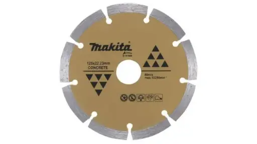 [D-37568] DISCO DIAMANTADO 125mm*22.23MM SEG / SECO / CONCRETO