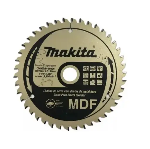 [B-56926] Disco de Sierra para Madera 165 mm. 42 Dientes Makita B-56926
