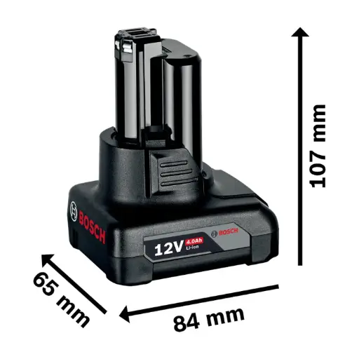 [1600A00F71] Batería 12V 4,0 Ah Bosch GBA 12V 4.0AH