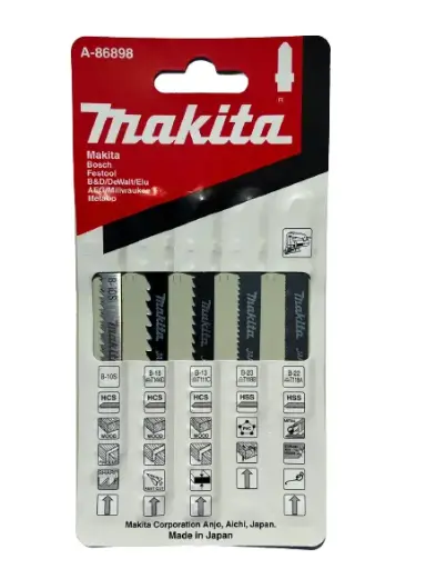 [A-86898] Set Hoja de Calar B-10S B-13 B-16 Makita A-86898