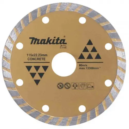 [D-37596] Disco Diamantado (esmeril 4-1/2) 115x22,25 mm Makita D-37596