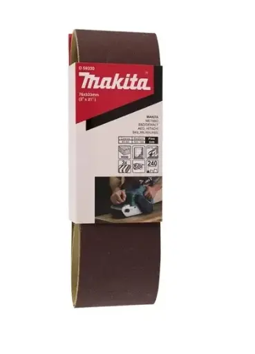 [D-59330] Juego de Lijas De Banda Grano 240 Makita D-59330