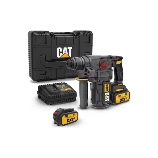 [48003021000] Rotomartillo Inalámbrico SDS PLUS 26 mm. 18V. LI/ION + 2 Bat + Cargador CAT DX21