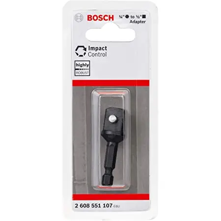 [2608551107] Adaptador Impact Control para Llaves de Vaso Bosch 51107