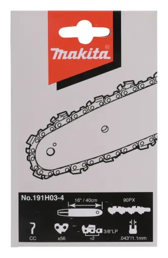 [191H03-4] Cadena motosierra 16" 56 estabones Makita 191H03-4