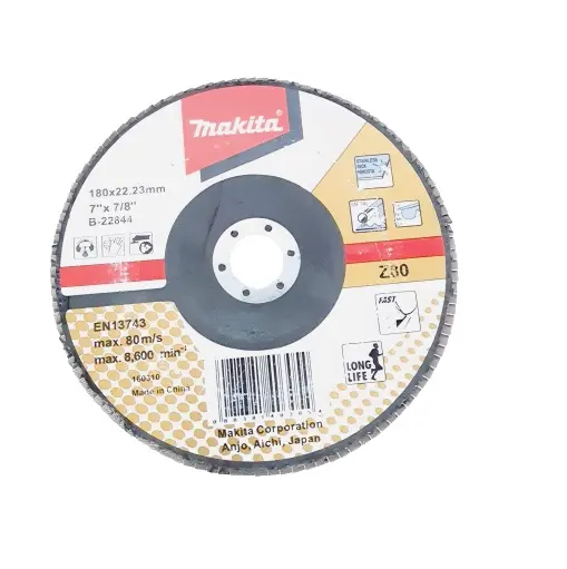 [B-22844] Disco Traslapado grano 80 Makita B-22844