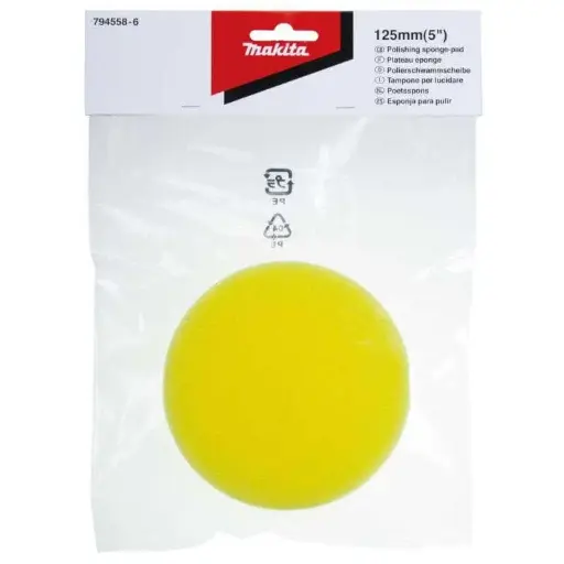 [794558-6] Esponja Encerado 125mm Po6000c Makita 794558-6