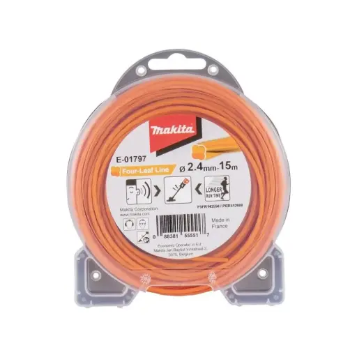 [E-01797] Nylon Estriado (para Orilladoras) 2,4mm (15m) Makita