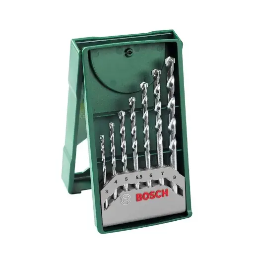 [2607019581] Set Brocas Bosch Cyl-1 Concreto Hormigón Ladrillo 19-581