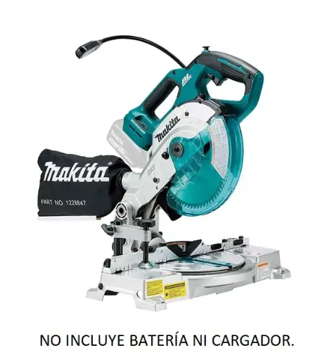 [DLS600Z] Ingleteadora Láser 6-1/2 Brushless 18v Makita DLS600Z