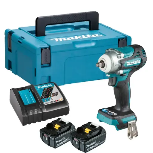 [DTW302RTJ] Pistola Llave Impacto 18 Volt 3/8'' 300 Nm Makita Dtw302rtj