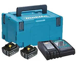 [198116-4] KIT FUENTE ALIMENTACION CARGADOR DC18RC + BATERIA BL1860Bx2